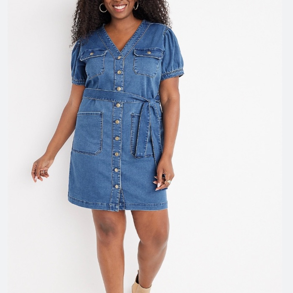 Maurices denim dress size XXL
